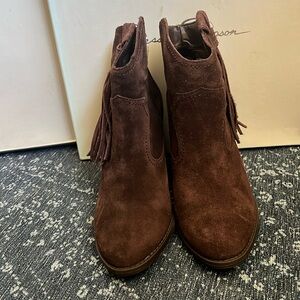 Jessica Simpson split suede Bootie